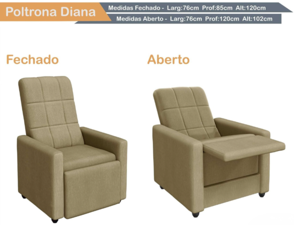 Delare poltrona Diana