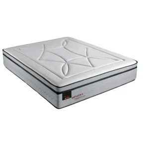 1 Colchão Queen 158X198x36 Molas Premium Visco Gel Orthocrin