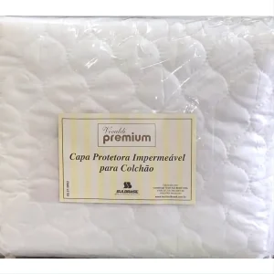 1 Protetor Colchão Casal 138X188X30 Impermeável Sul Brasil