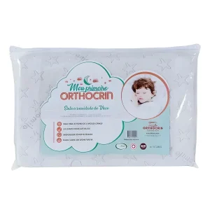 1 Travesseiro 40X60X04 Visco Meu Primeiro Orthocrin