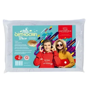 1 Travesseiro 40X60X07 Visco Meu Primeiro Orthocrin