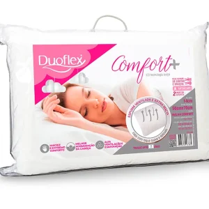 1 Travesseiro 50X70 Comfort+ Pillow Duoflex