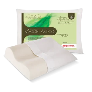 1 Travesseiro 50X70 Viscoelástica Nasa Cervical Reconflex