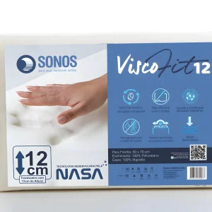 1 Travesseiro 50x70x12 Viscofit Sonos